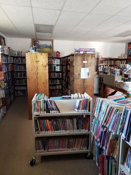 Interior of current Library